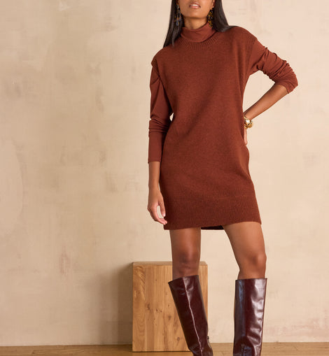 ROBE RAPHAELLE EN LAINE