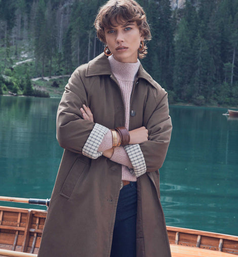 TRENCH DRISS EN COTON