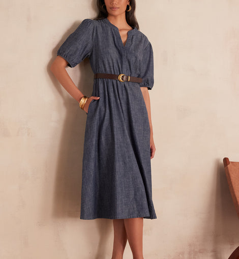 ROBE LINDA EN COTON