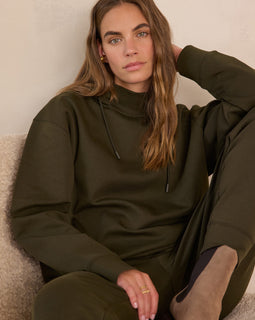 SWEAT À CAPUCHE FREJA EN COTON