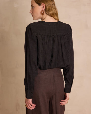 BLOUSE SHANA EN COTON BRODÉE