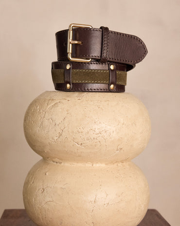CEINTURE LEONARD EN CUIR