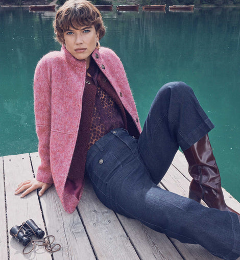 JEAN LARGE MAE EN DENIM