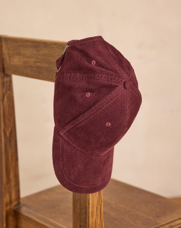 CASQUETTE HAROLD EN VELOURS DE COTON
