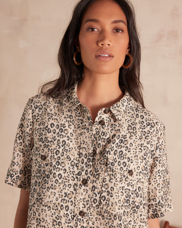 ROBE CHEMISE ROSEMARY IMPRIMÉE