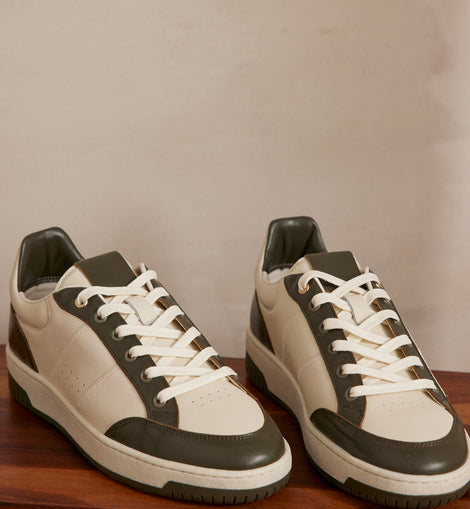 BASKET VELORA EN CUIR