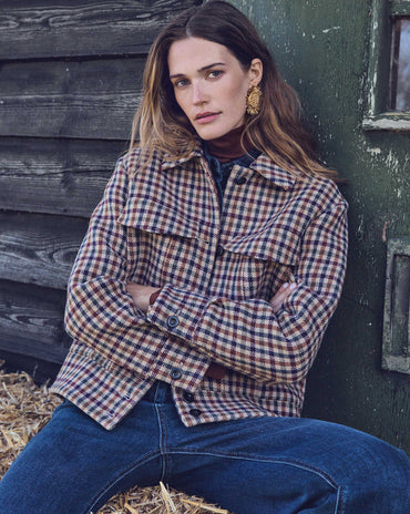 BLOUSON FIERCE EN LAINE