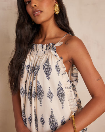 ROBE ROSELINE EN COTON