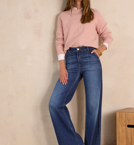JEAN LARGE ALESS EN DENIM