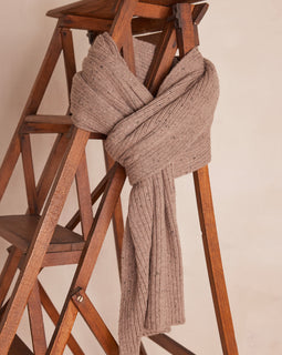 ÉCHARPE TIM EN LAINE CÔTELÉ