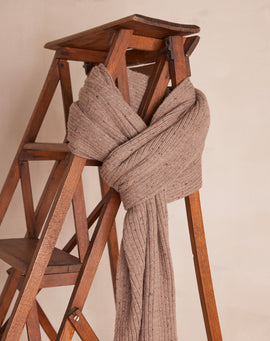 ÉCHARPE TIM EN LAINE CÔTELÉ