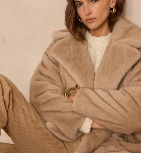 MANTEAU DUVETEUX DEREK