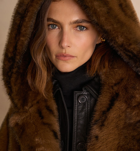 MANTEAU-CAPE DAYANA