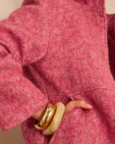 MANTEAU LAMIA EN LAINE