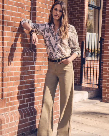 PANTALON LISA EN COTON