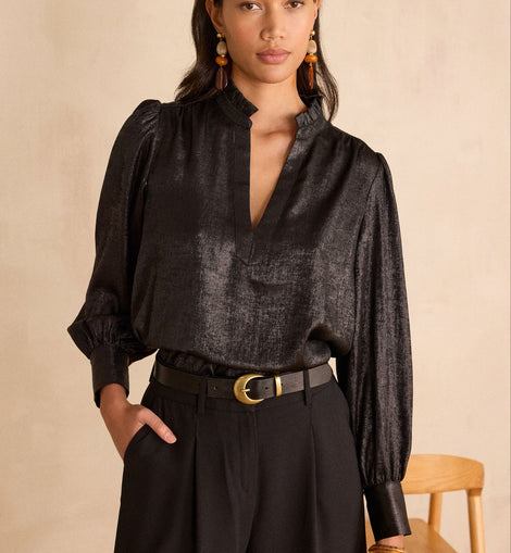BLOUSE COL TUNISIEN BETH