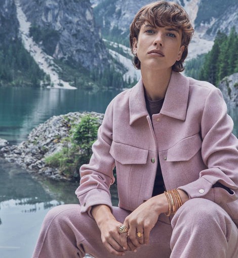 VESTE FIERCE EN LAINE
