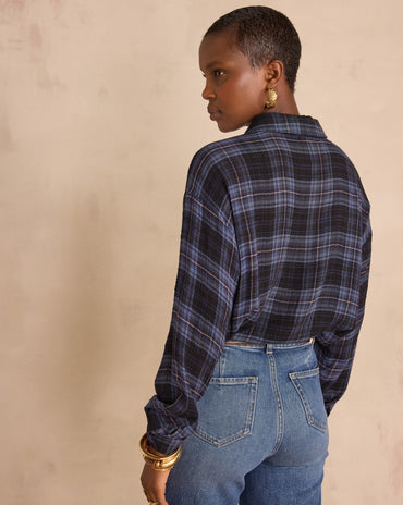 CHEMISIER SONGE À CARREAUX