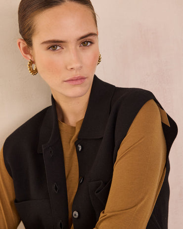 GILET SANS MANCHES PETRA