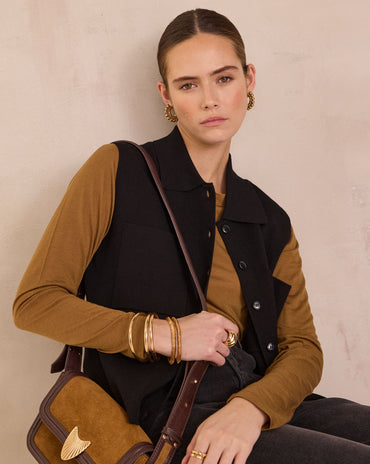 GILET SANS MANCHES PETRA