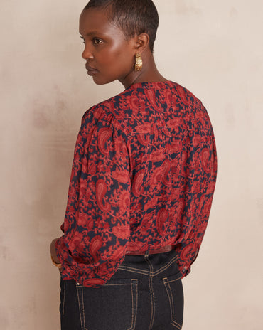 BLOUSE DIANE IMPRIMÉE FLORAL