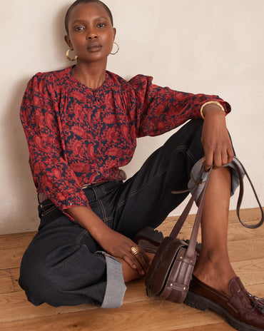 BLOUSE DIANE IMPRIMÉE FLORAL