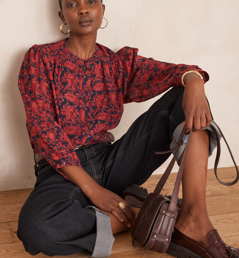 BLOUSE DIANE IMPRIMÉE FLORAL