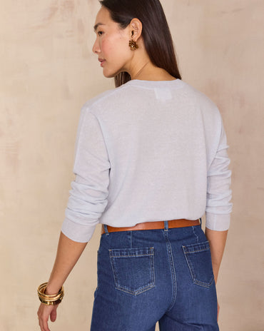 PULL FIN À MANCHES LONGUES PRINCE