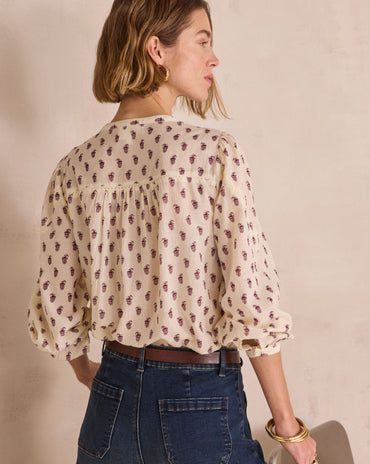 BLOUSE À IMPRIMÉ PAISLEY DIA