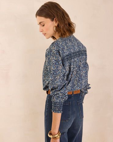 BLOUSE À MOTIF ARABESQUE DOLCE