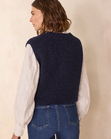 PULL SANS MANCHES POPPY