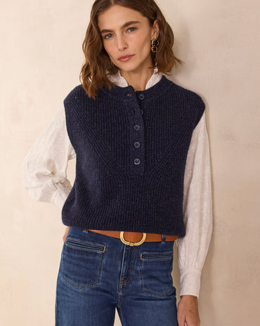 PULL SANS MANCHES POPPY