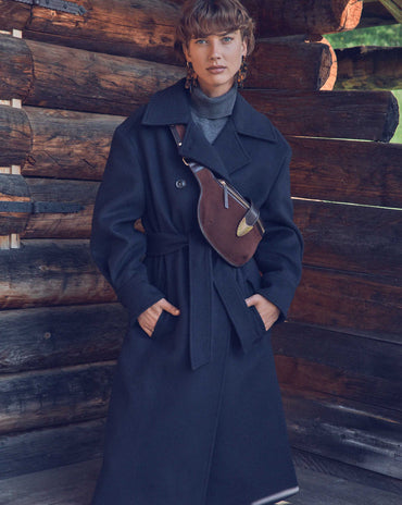 MANTEAU LONG EN LAINE DJOVANNI