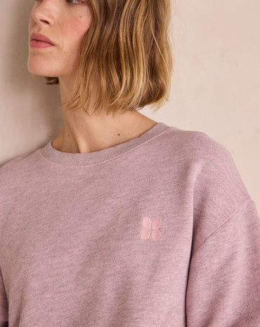 SWEAT-SHIRT EN COTON LESLY
