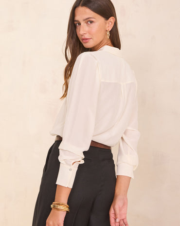 CHEMISE EN 100% SOIE DAPHNEE