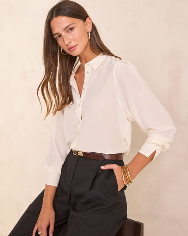 CHEMISE EN 100% SOIE DAPHNEE