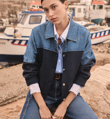 VESTE BI-COLOR PENNY