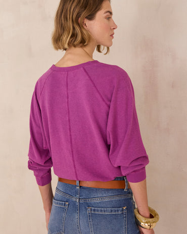 T-SHIRT EN CHANVRE ET COTON LOUISON