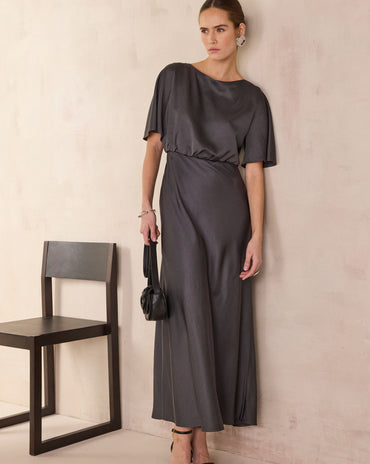 ROBE LONGUE FLUIDE BOCANA