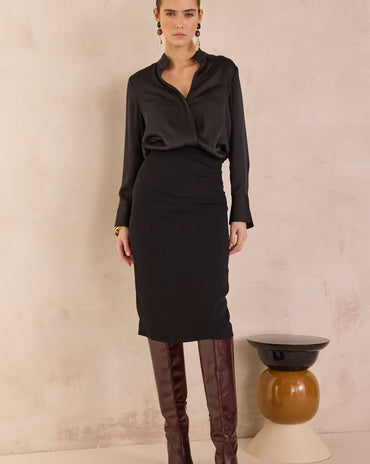 JUPE CRAYON MI-LONGUE OSAKA