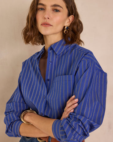 CHEMISE À RAYURES PASSY