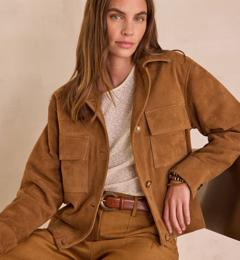 VESTE EN CUIR COCO