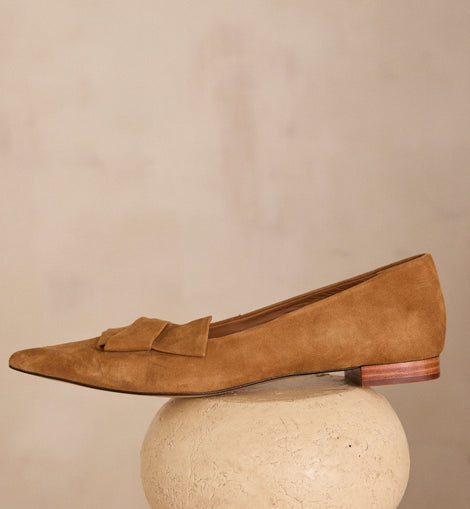 BALLERINES EN 100% CUIR SARAH