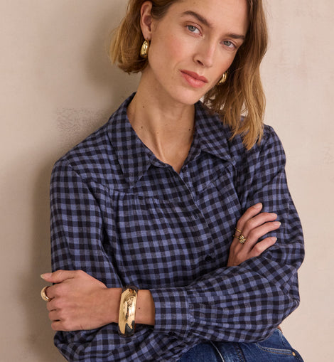 CHEMISE À CARREAUX DANIA