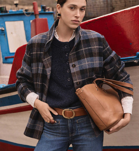 BLOUSON À CARREAUX FILIP
