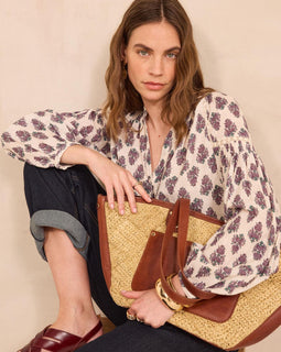 BLOUSE IMPRIMÉE PAISLEY DANICA