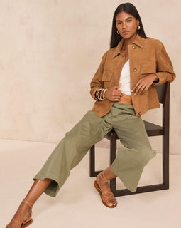 PANTALON LARGE ET DROIT BERTHIE
