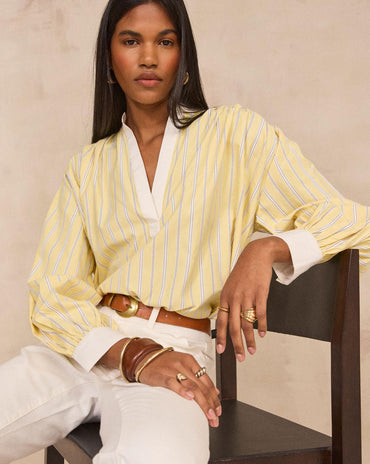BLOUSE MANCHES LONGUES À RAYURES DOUGLAS