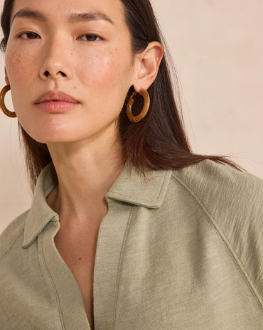 T-SHIRT MANCHES COURTES COTON LEXY