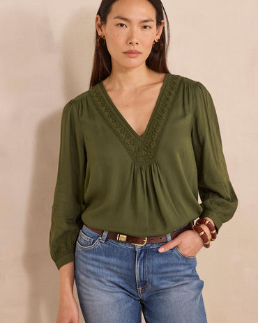 BLOUSE MANCHES LONGUES DORIAN